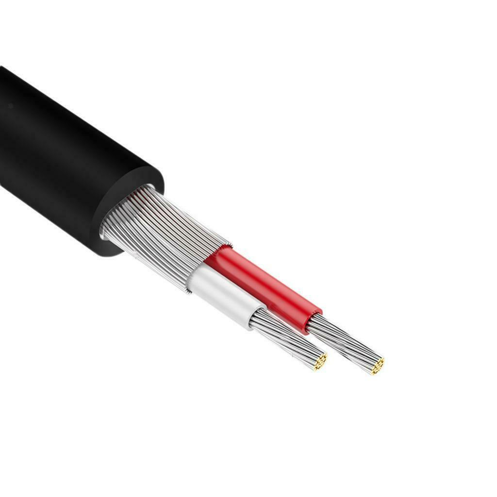 Black 50mm AUX AUX AUX AUX AUX AUX Cable Subwoofer Splitter Cable 50cm
