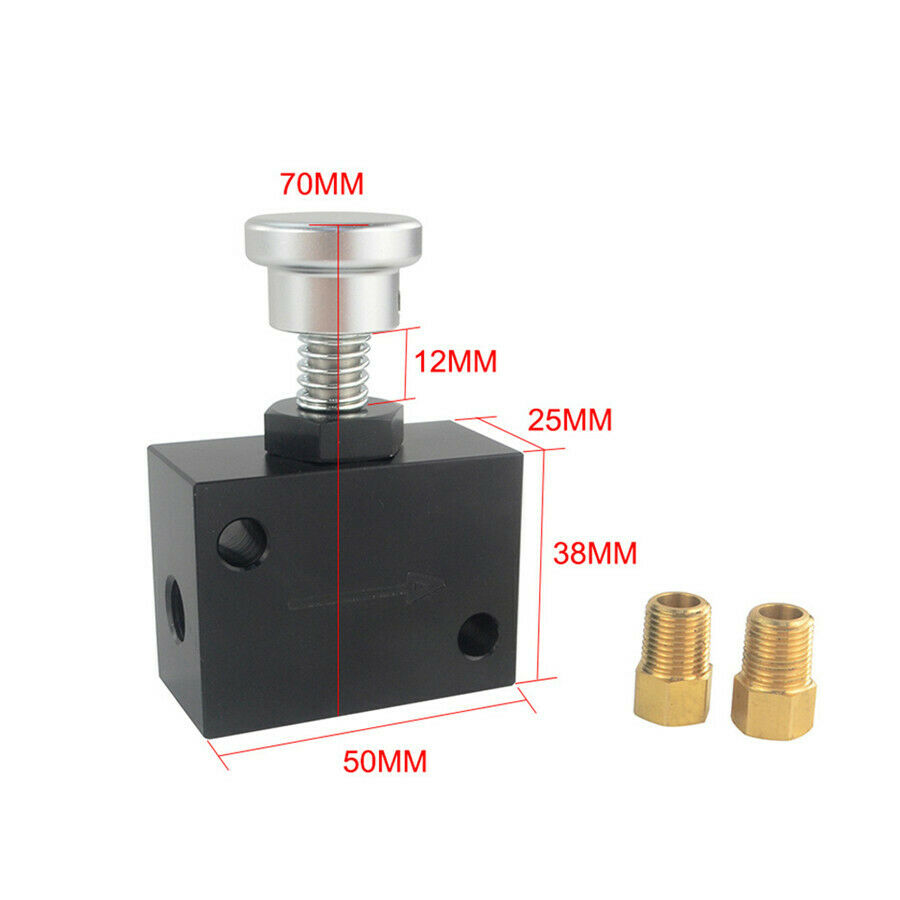 Line Lock Manual Brake Lock Hydraulic Brake Park Lock Pressure Holder  Car USA