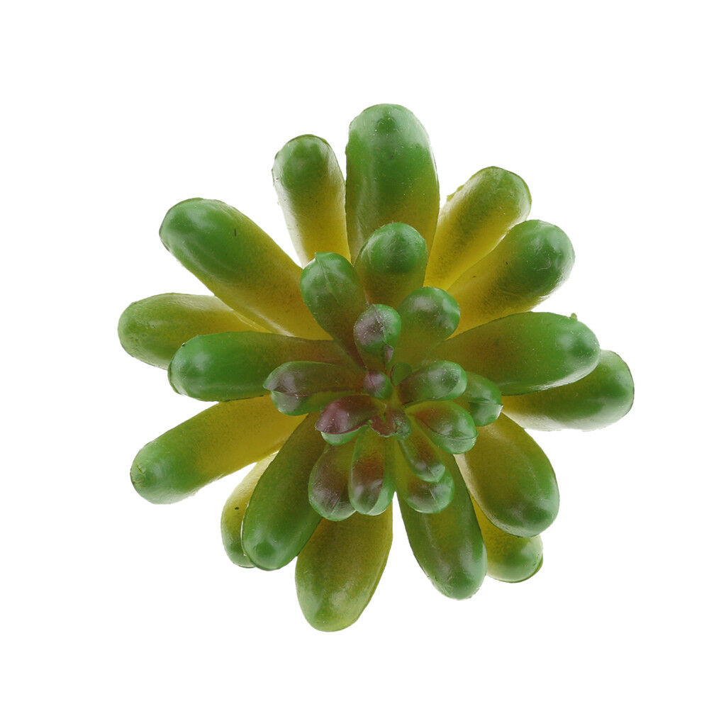 Set of 2 Artificial Succulent Flower Real Touch Simulation Faux Plant 304