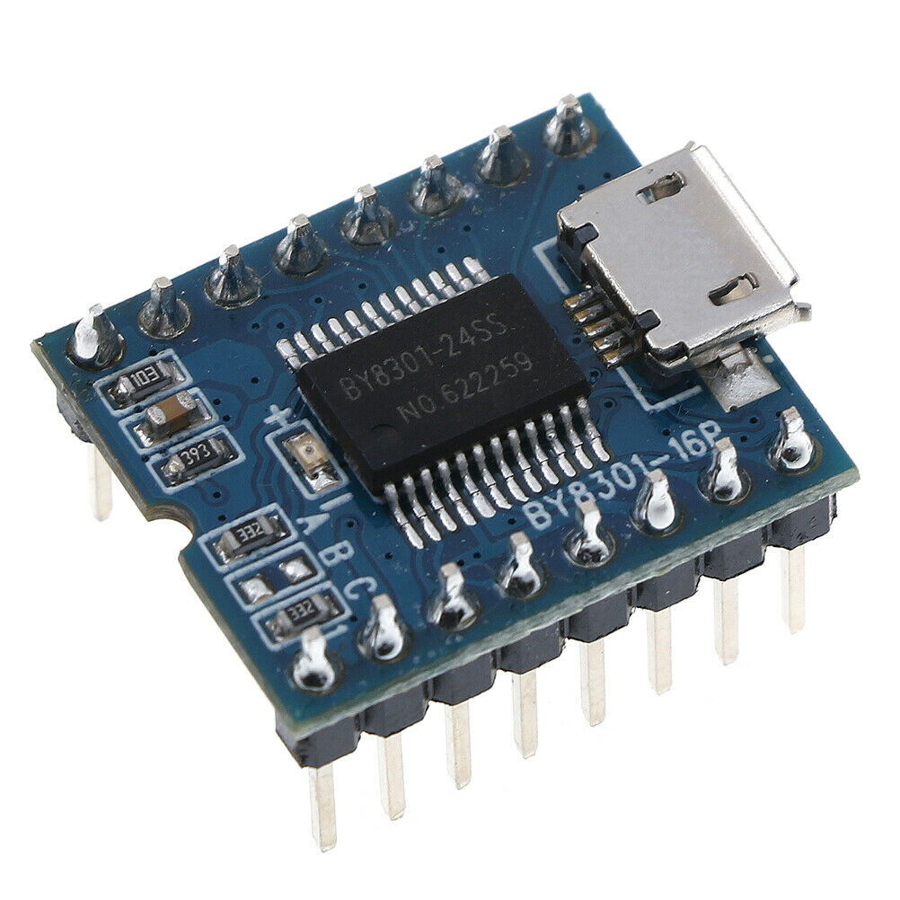 BY8301-16P SSOP2 MP3aduio serial voice SPI FLASH module 3W amplifier micr W WF