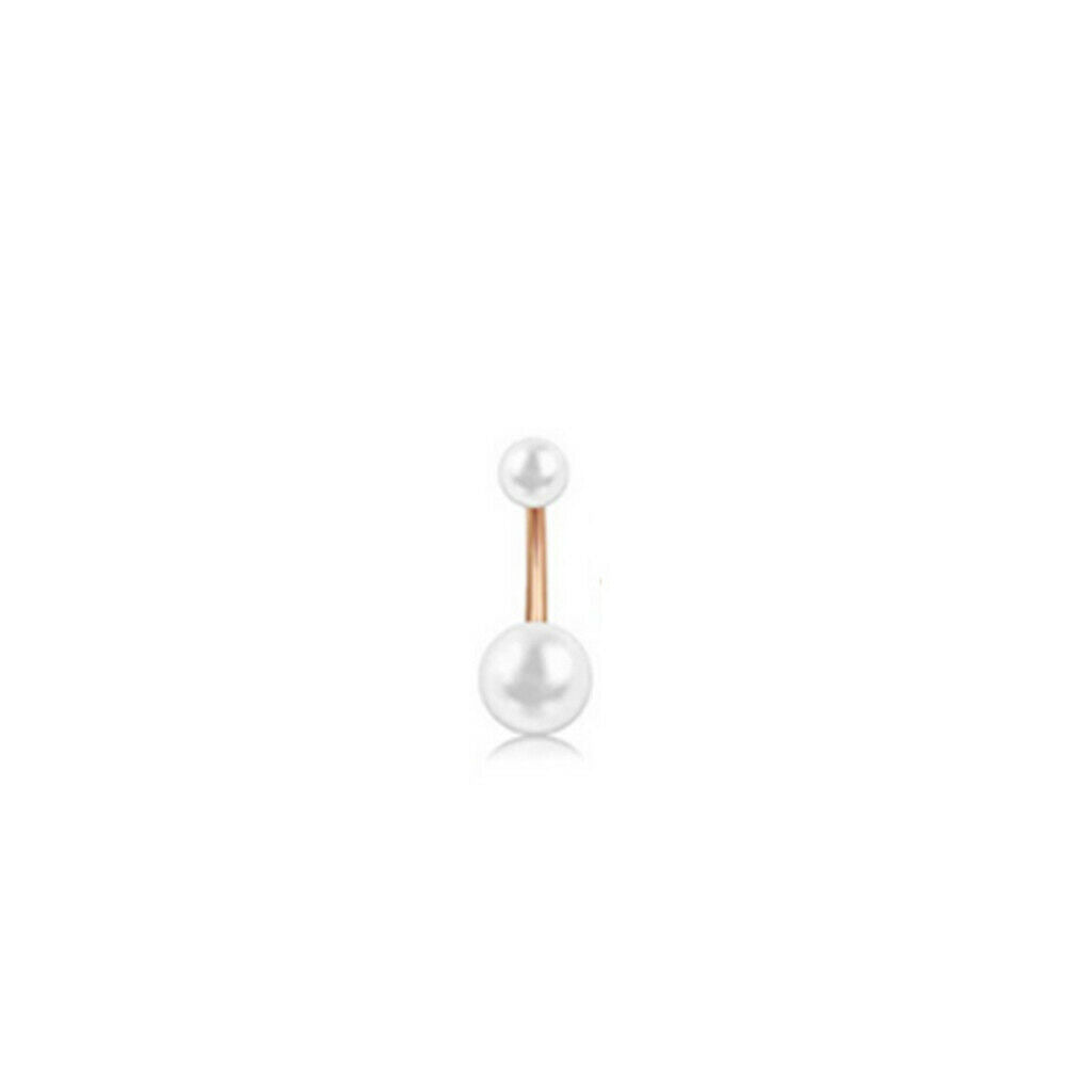 14 Guage Belly Button Rings for Women Girls Belly Piercing Bar 3/8" 10mm