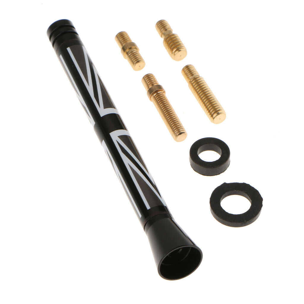 4.2" England Flag Carbon Fiber Car Radio Antenna for Mini Cooper BMW