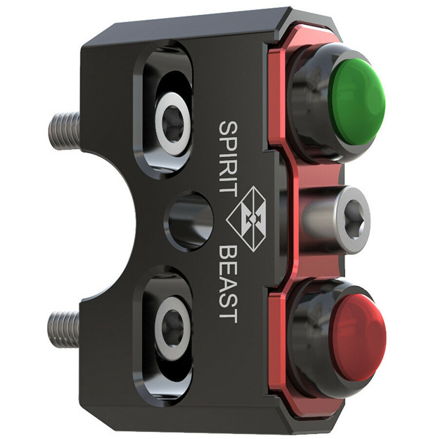 Motorcycle reset self-locking double switch bike lights switch motocross speaker