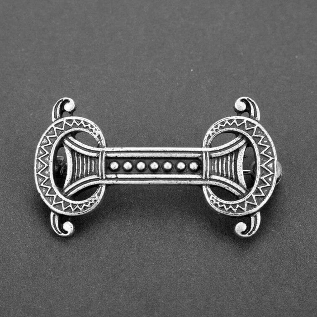 2pcs Ancient Viking Norse Brooch Celtic Coat Sweater Jewelry Pin Brooch