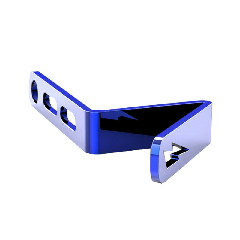 1x Scooter Motorcycle Off-road Handlebar Front-Mounted Hook Stainless Steel Blue