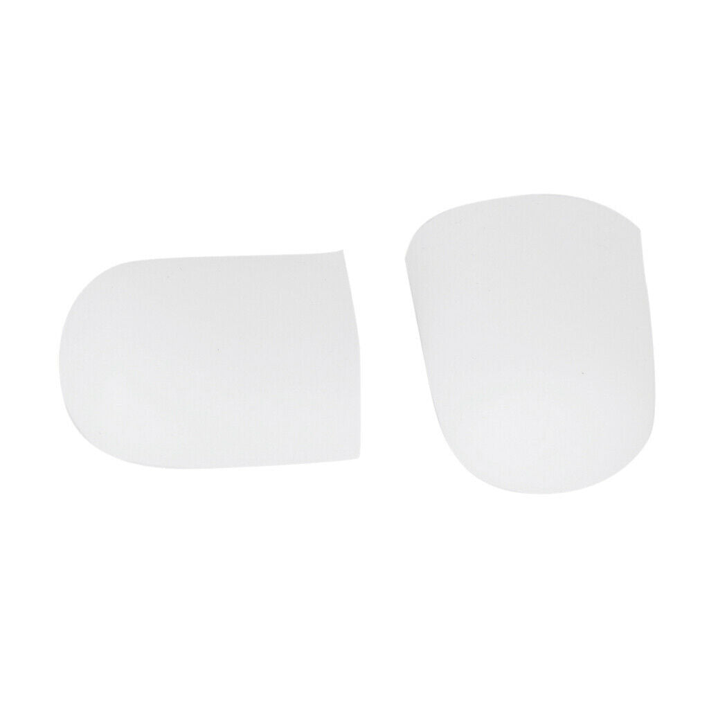 1 Pair Unisex Soft Silicone Toe Caps Pads Covers for Corns Callus 4x2.5cm