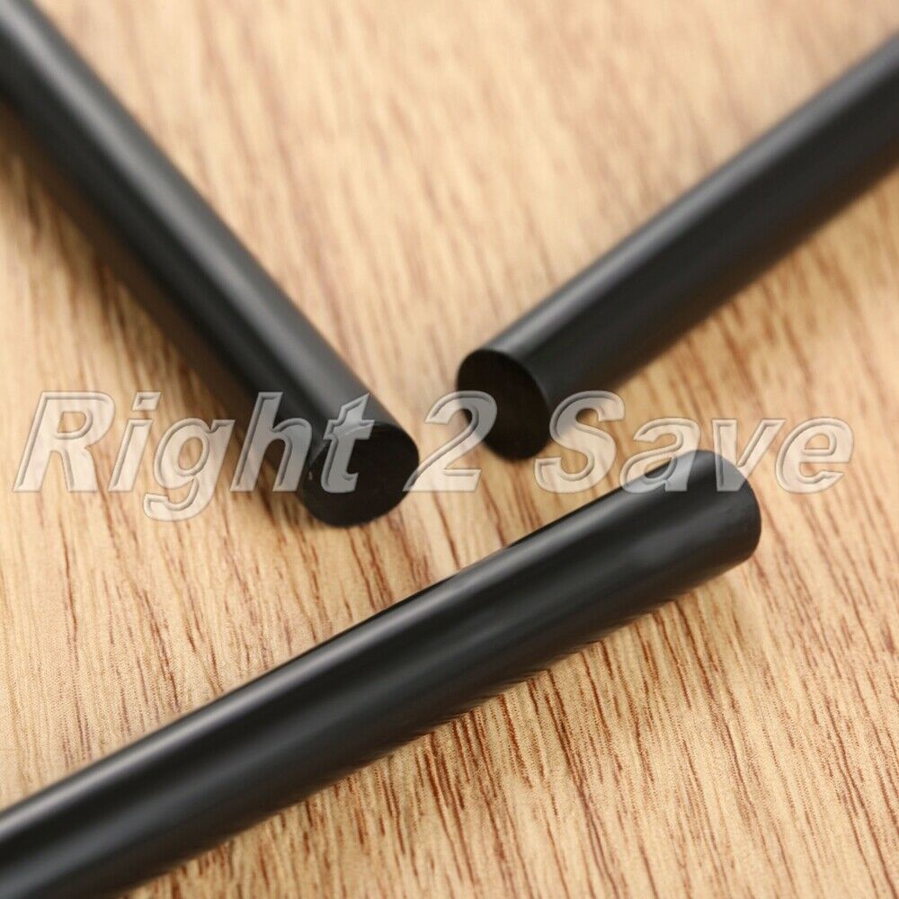 10Pcs 7mm*100mm Hot Melt Glue Gun Sticks EVA Glitter Powder Black DIY Art Crafts