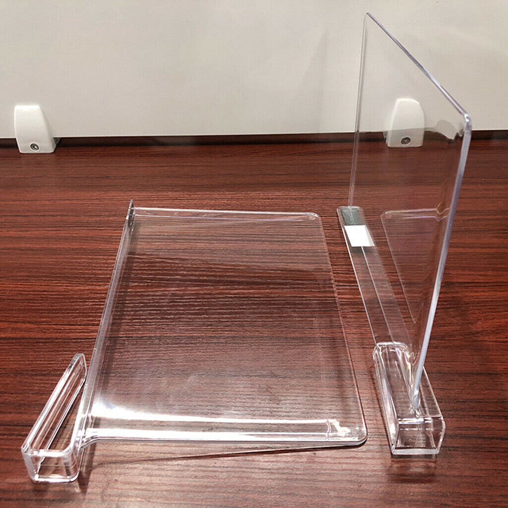 Multifunction Clear Acrylic Shelf Dividers for Organization Kitchen Office