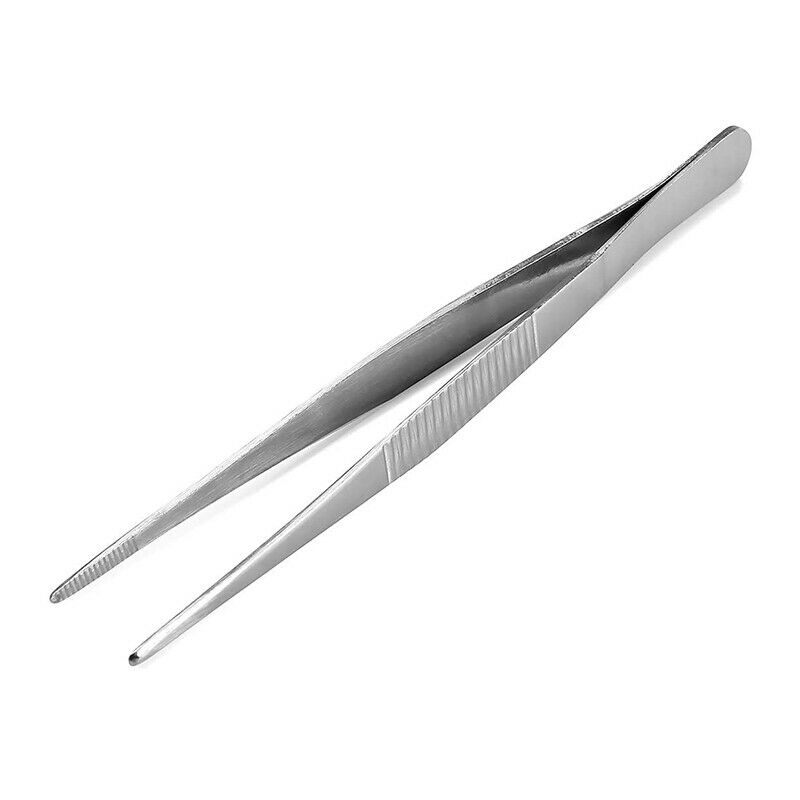Professional Stainless Steel Tweezers Eyebrow Hair Pluckers Slanted Tweezers HN
