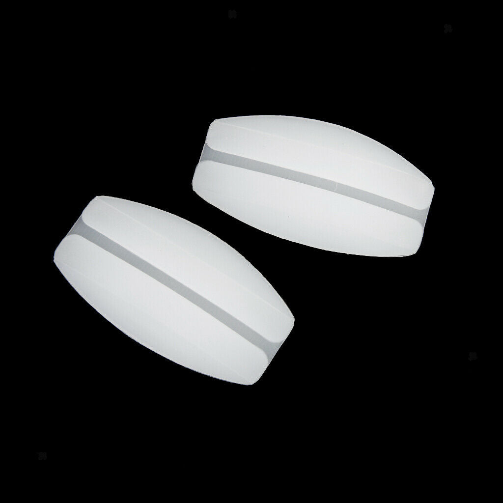 Silicone Bra Strap Cushions Non-slip Pads Shoulder Protectors Clear White