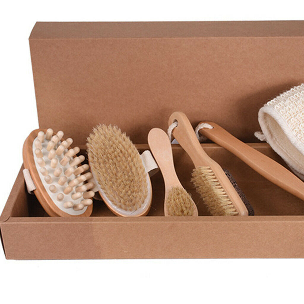 Exfoliation Bath Shower Body Brush Bristle Back Exfoliator Brush Scrubber