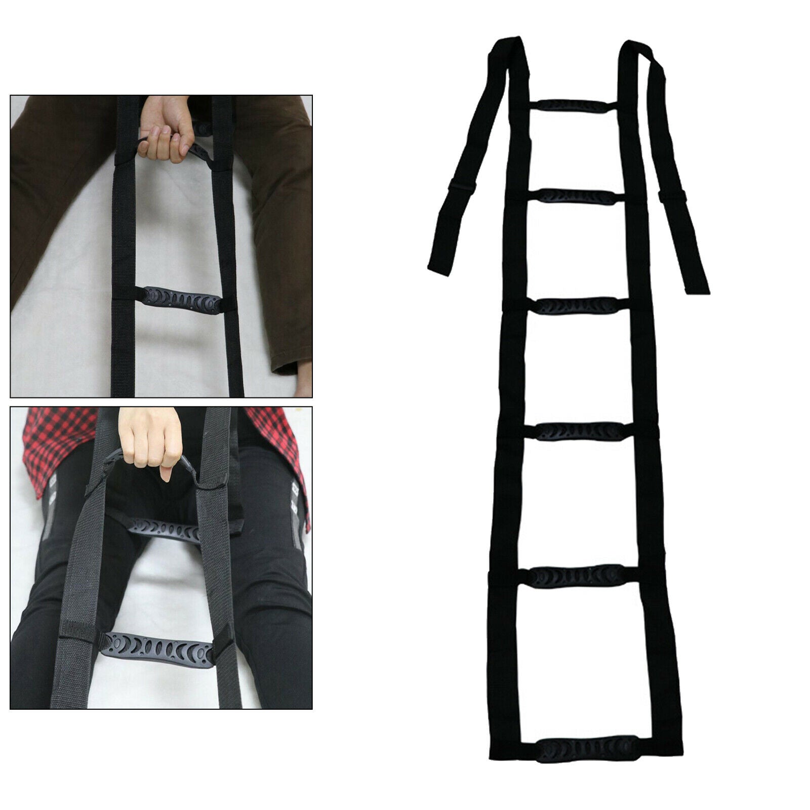 Bed Ladder Assist Caddie Helper Sitting, Sit Up Hoist for Elderly Disabled
