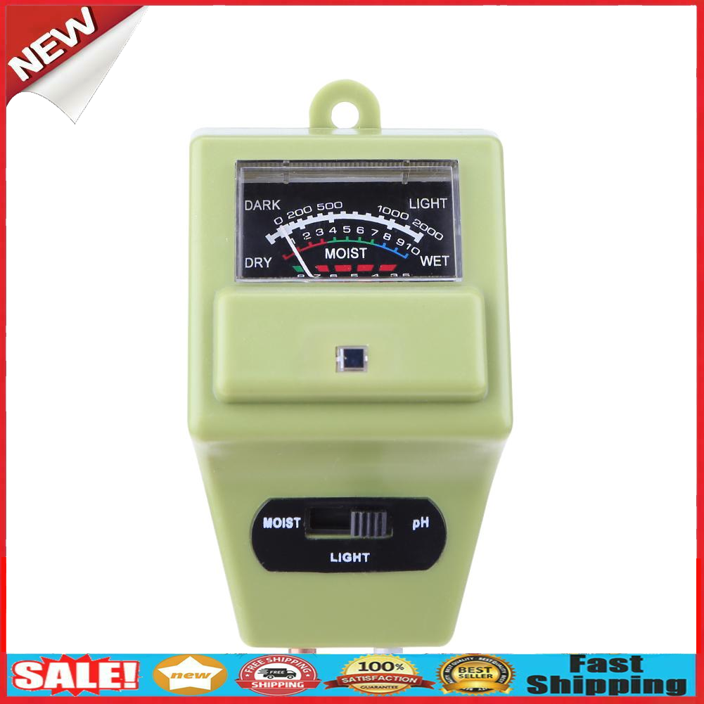 Soil Moisture PH Meter Plant Flowers Soil Digital Analyzers Tester Detector @