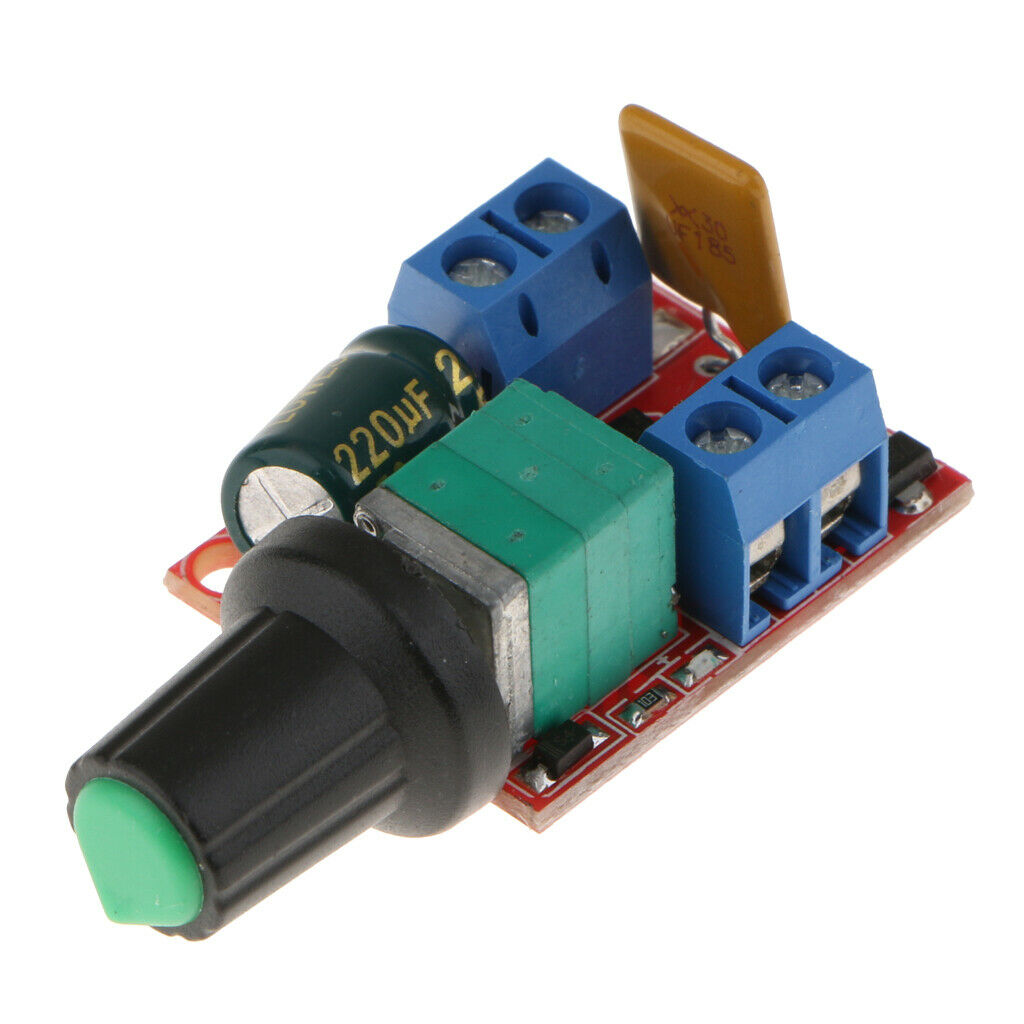 3V-35V, DC Motor Driver PWM Speed Control Switch Adjustable LED Dimmer 5A