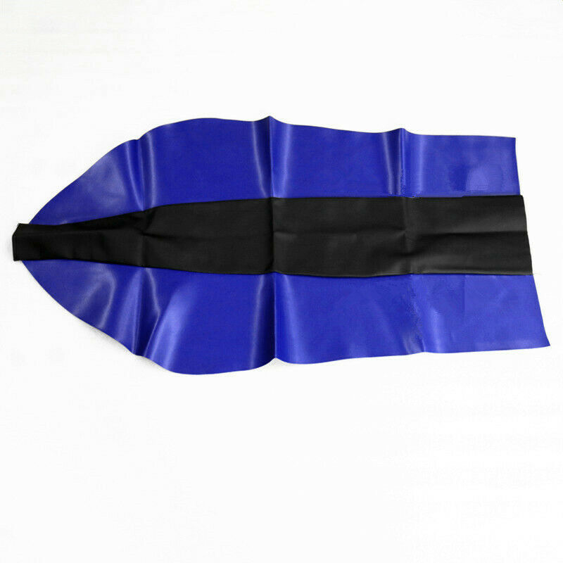 Blue Leather Seat Guard Waterproof Seat Cover For Kawasaki KL250 KLX250 300 400