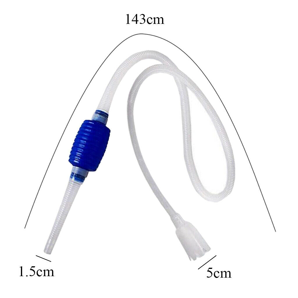Aquarium Cleaning Pump Pipe - Easy-to-Use, No Spill, Tank Cleaner for Cleaning