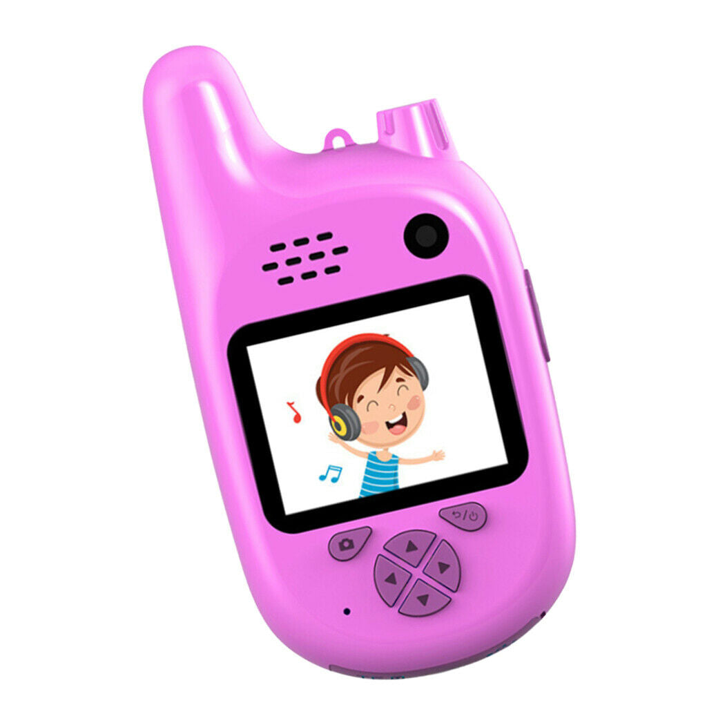 Mini Lovely Children's Walkie-talkie Digital Camera 2.0" Screen Display Pink