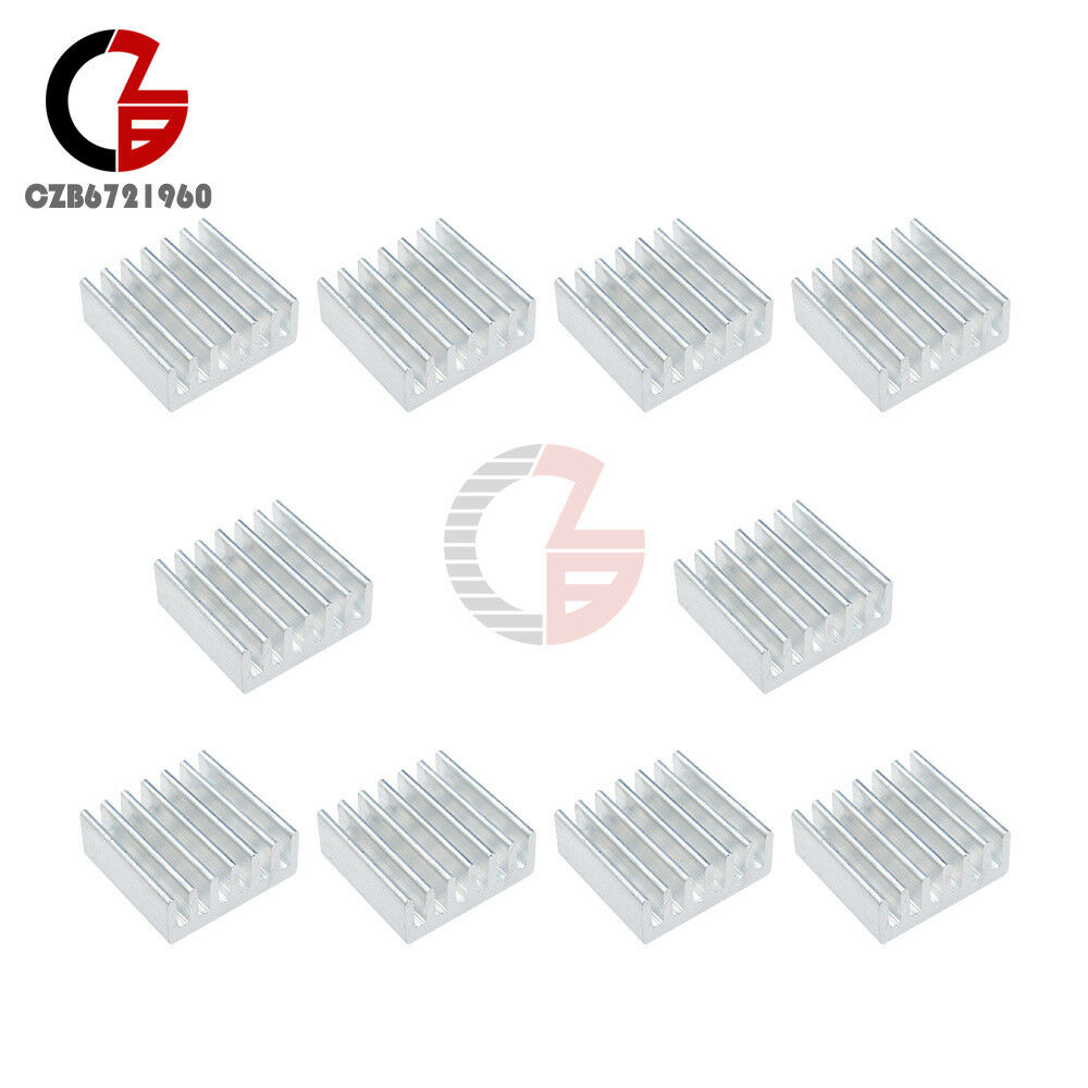 10PCS Heat Sink 14x14x6mm IC Heat Sink Aluminum 14*14*6MM Cooling Fin
