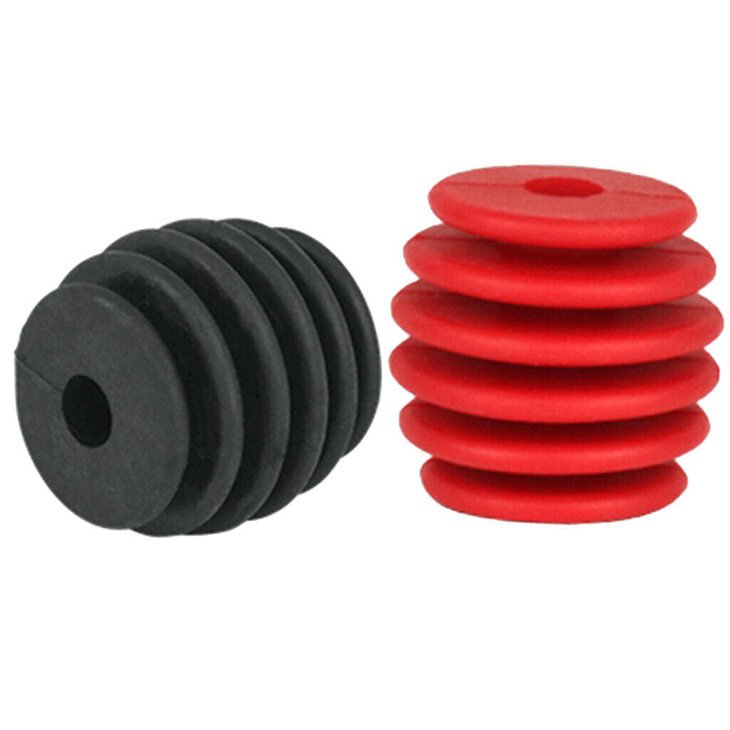 2 Pieces Bowstring Decelerator - Rubber Compound Bow String Stabilizer - Stop