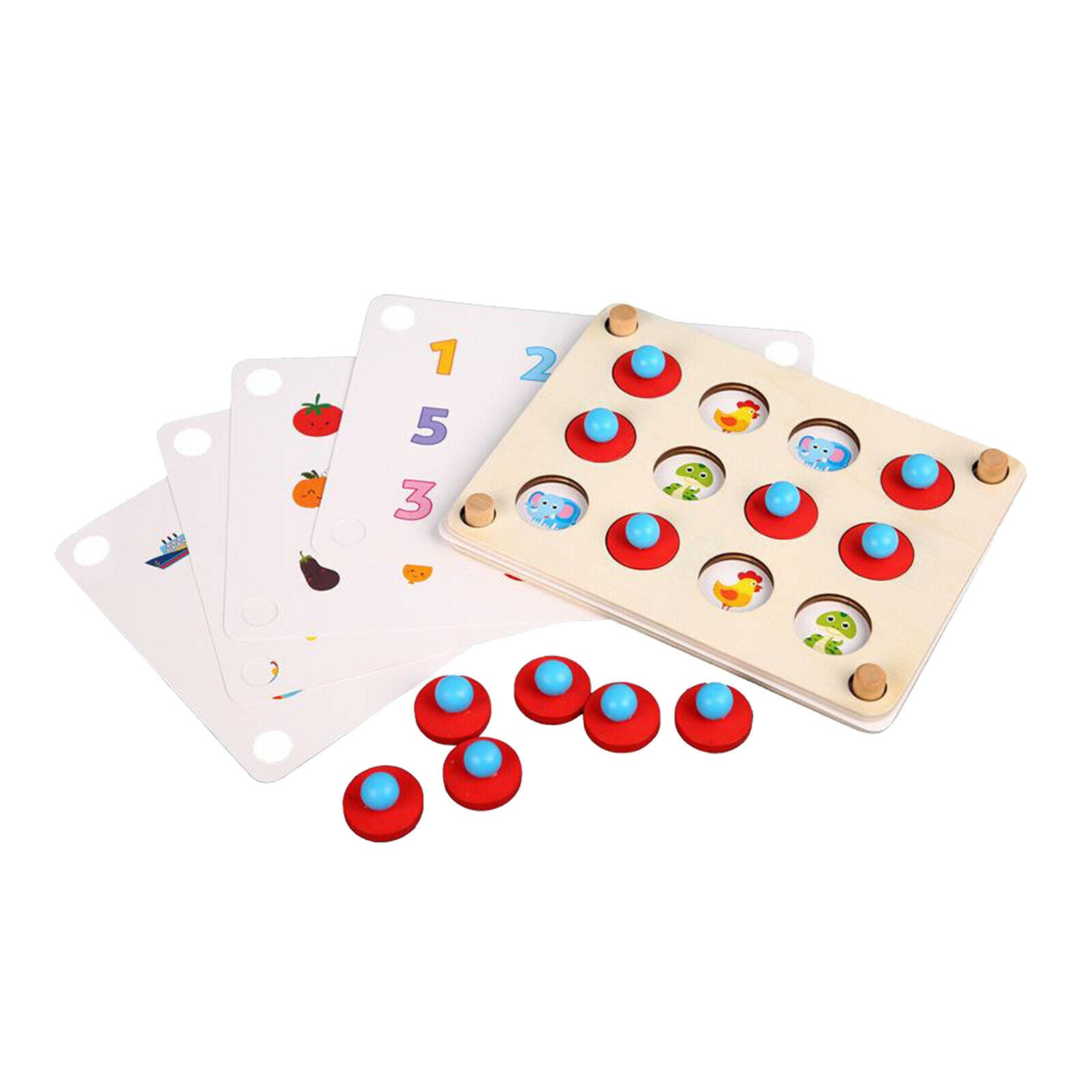 Kids Memory Match Chess Game Fun Block Board Development Educational Toys