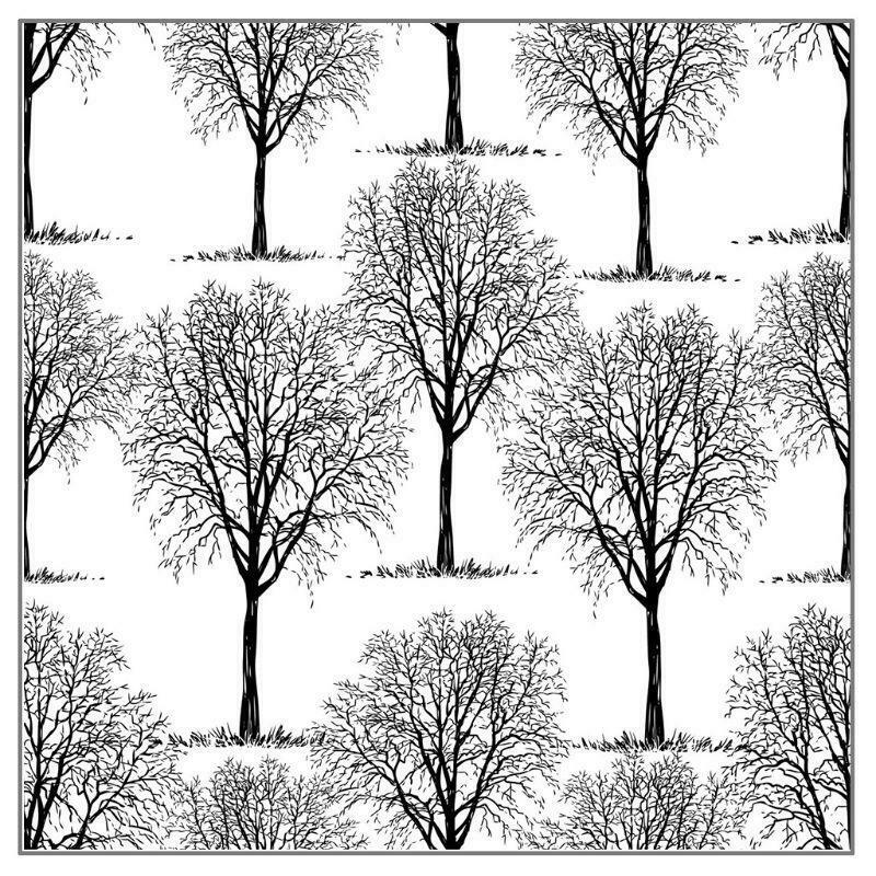 Tree Background DIY Silicone Clear Stamp Seal Scrapbook Embossing Album Decor
