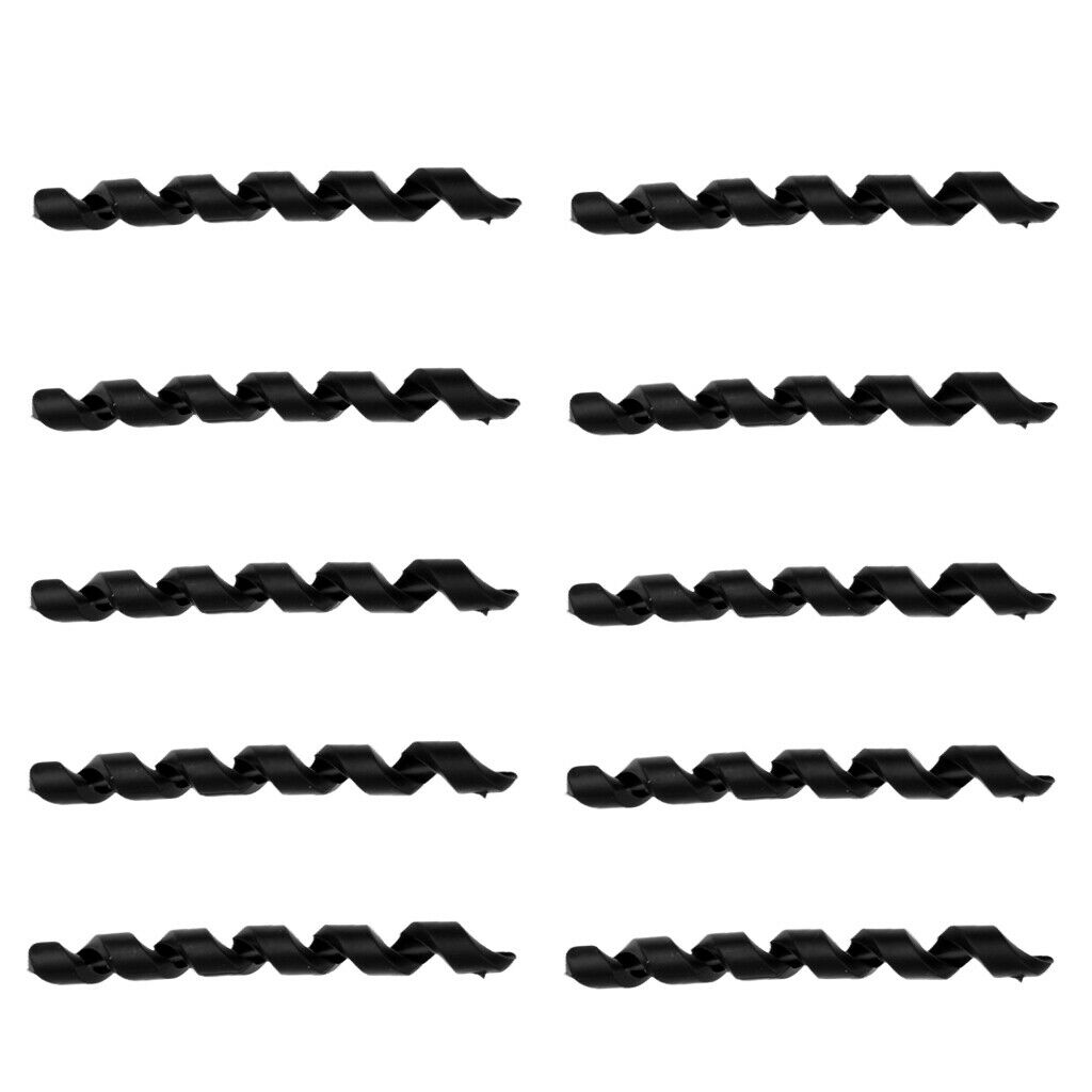 Set 10 Spiral Bike Frame Protectors Brake Shift Cable Sleeve Cover Replacement,