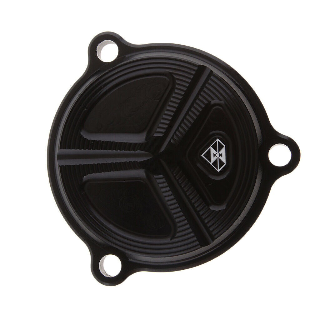 2 pieces Oil Cap Fuel Filter Cover Motorbike for Benelli TNT125 TNT135 Black