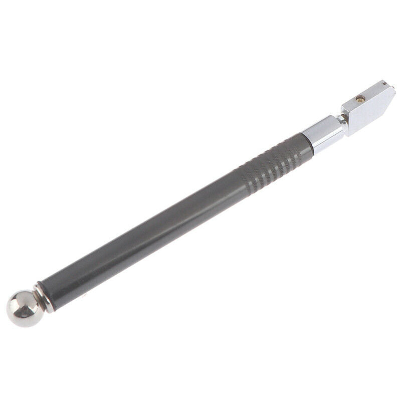 Diamond Antislip Metal Handle Steel Blade Oil Feed Glass Cutter Cutting ToolDEAU