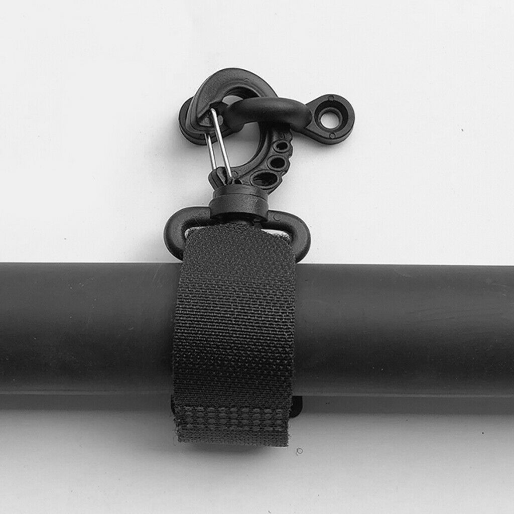 Lots 2 Durable Kayak Paddle Holder Clip Fishing Rod Strap Tie Downs Rest