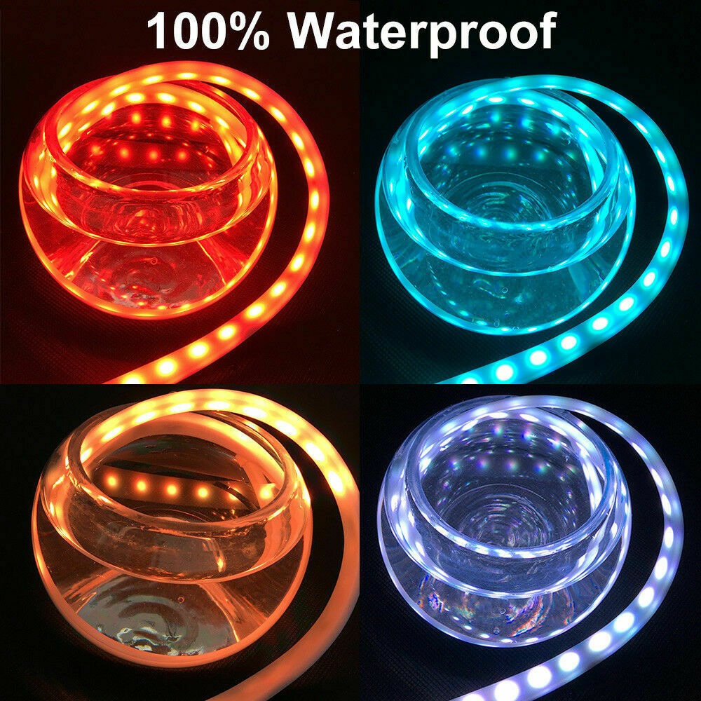 120cm 47" Car LED Light Strip Rear Trunk Tail Dynamic Streamer For Brake&Turning