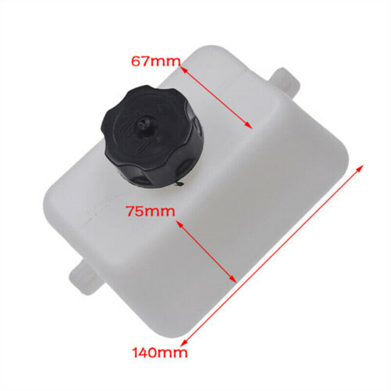 Plastic Fuel Gas Tank For 47cc 49cc 2 Stroke Mini Moto Kids Dirt Bikes Scooter
