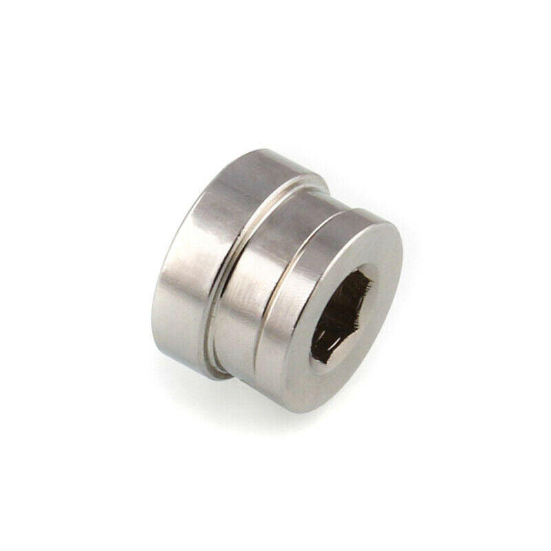 2pcs O2 Oxygen Sensor Stainless Steel Weld On Bung Plug Nut Cap Kit M18 x 1.5