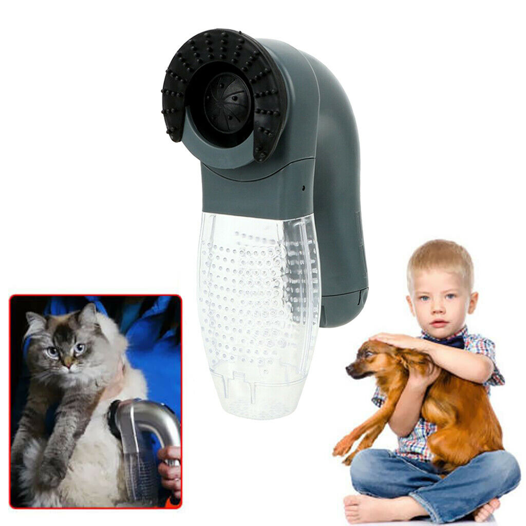 Electric Cat Dog Pet Comb Vacuum  Cleaner Hair Remover Cat Grooming Tools