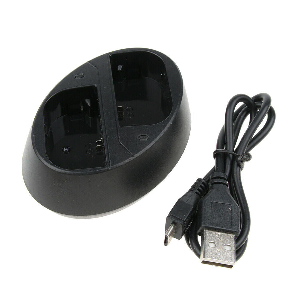 LP-E6 Dual Charger For Canon EOS 5D Mark II/III, 60D, 7D, 6D DSLR Cameras