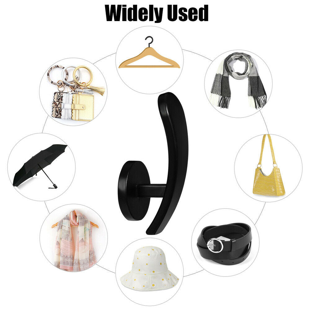 Durable Mounted Metal Hooks Wall Hanger Curtain Holdback Curtain Holder