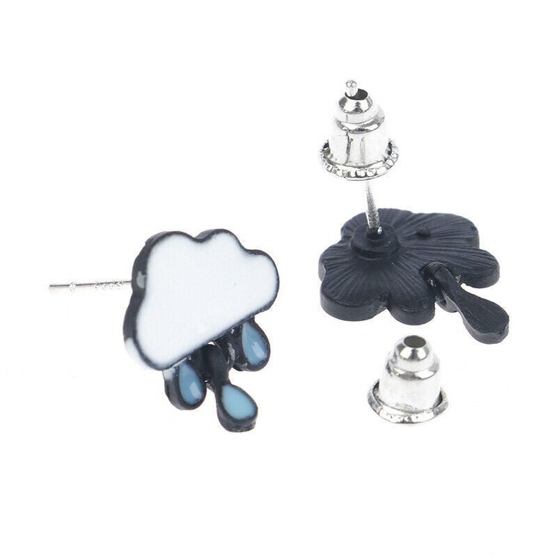 Fashion Woman Stud Earrings Simple Cartoon Stud Earrings Female White Clo.l8