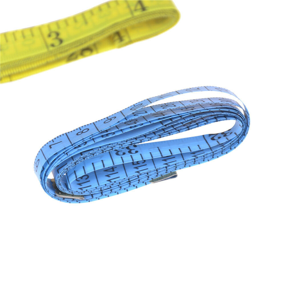 5Pcs 150cm Body Measuring Ruler Sewing Cloth Tailor Tape Soft Measure Tool.l8