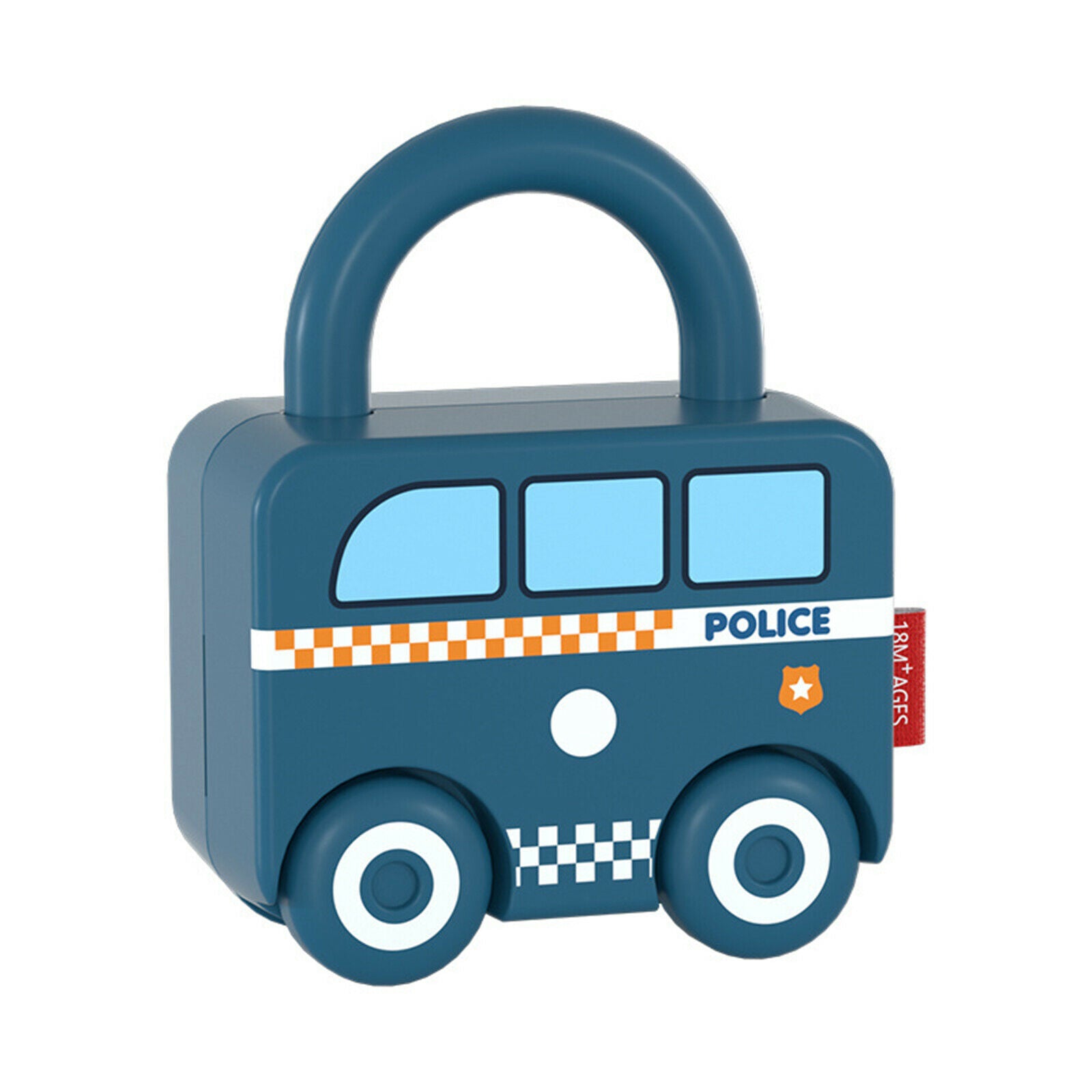 Cartoon Bus Unlocking Paired Toys Digital Car Locks Keys Matching Gadgets
