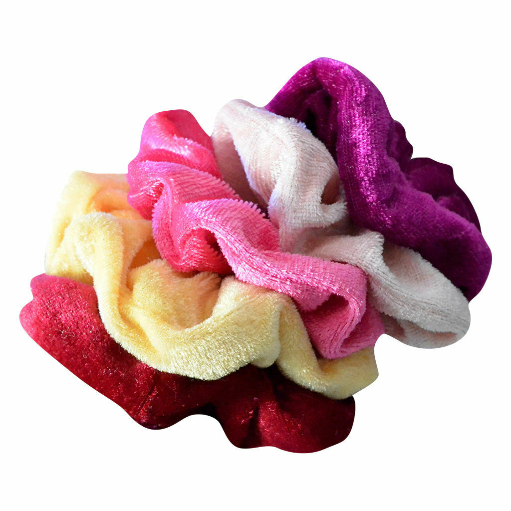 5xColorful Hair Band Girl Gifts Party Wedding Hair Tie Women Hair Jewelry