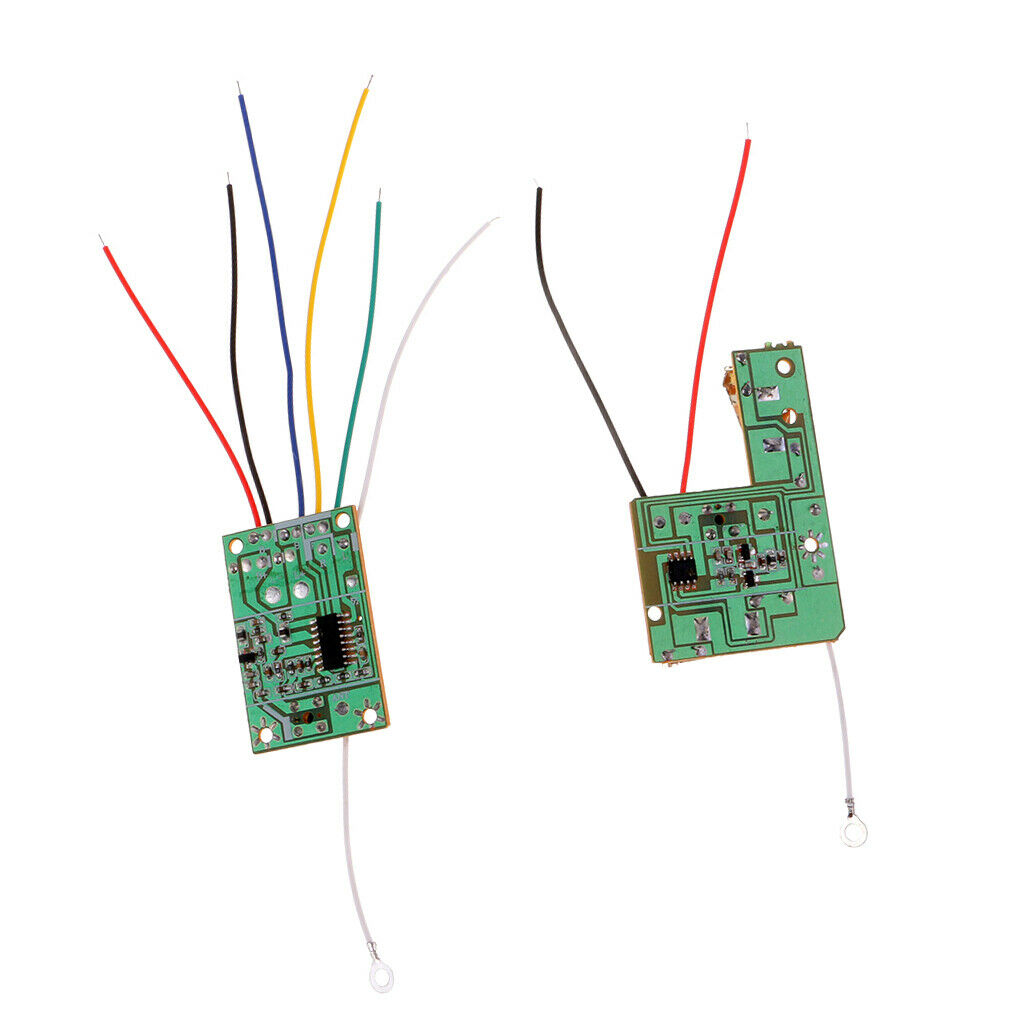 4CH 27MHZ Remote Controller Receiver Transmitter Board with Antenna Set DIY
