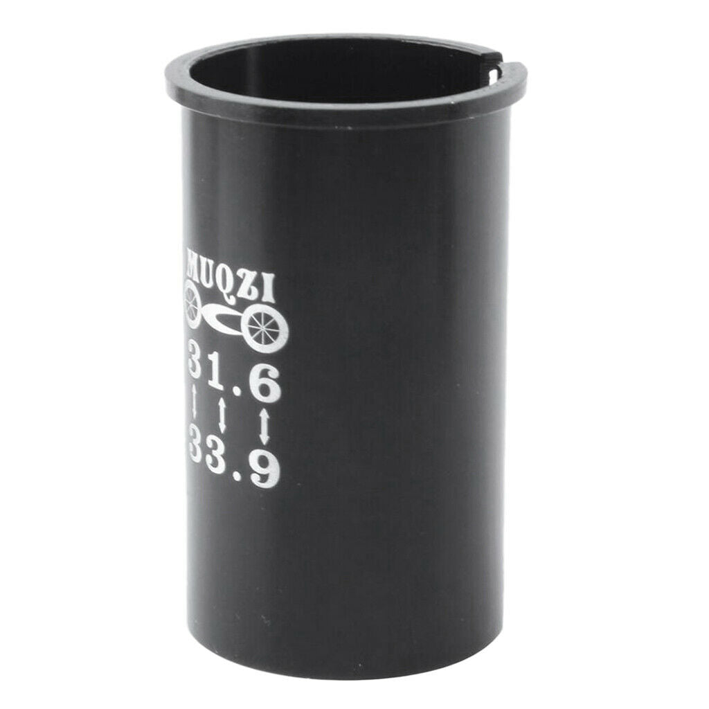 Bicycle Seatpost Reducer Shim Extension Convert Tube Adapter 31.6mm to 33.9mm