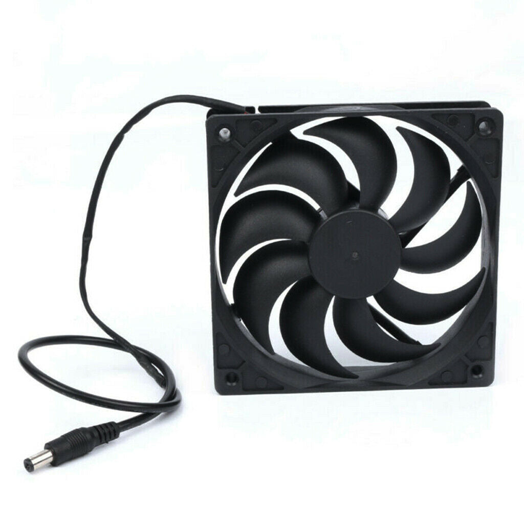 20W 12V Solar Panel Powered Exhaust Fan USB Cooling Ventilator Easy to carry
