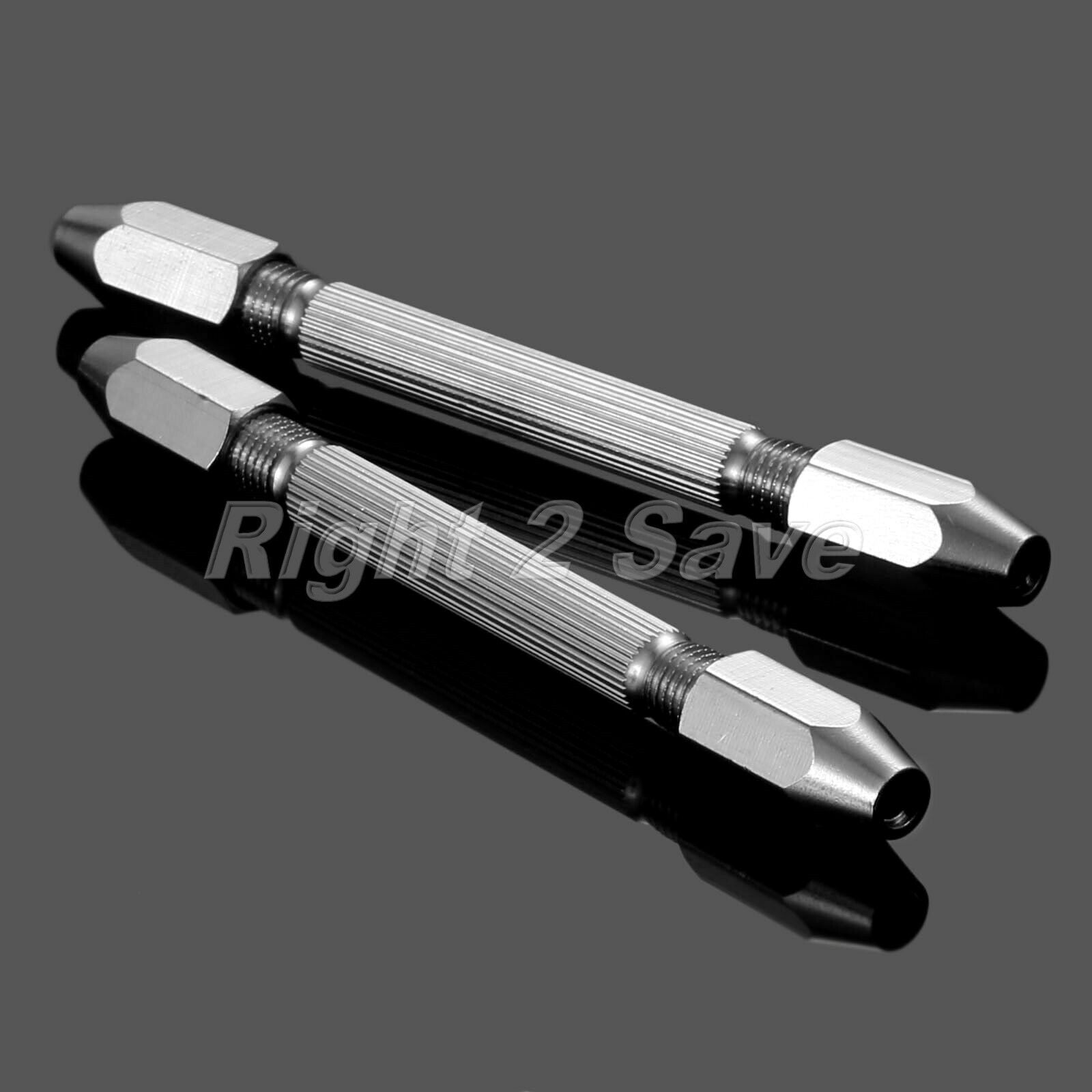 Double Head Chuck Pin Vice Handle Hand Drill Hobby Tools For Wood NO Drill Bit