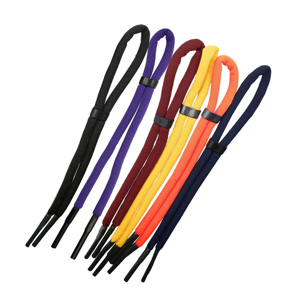 6pcs Chain Sunglasses Rope Holder Strap Polyester Cord