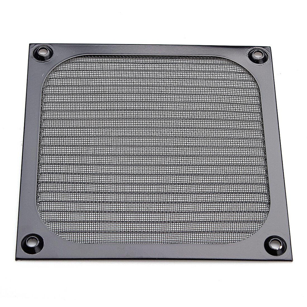 120mm Computer Cooling Fan Dustproof Dust Filter Case Aluminum Grill B'.l8