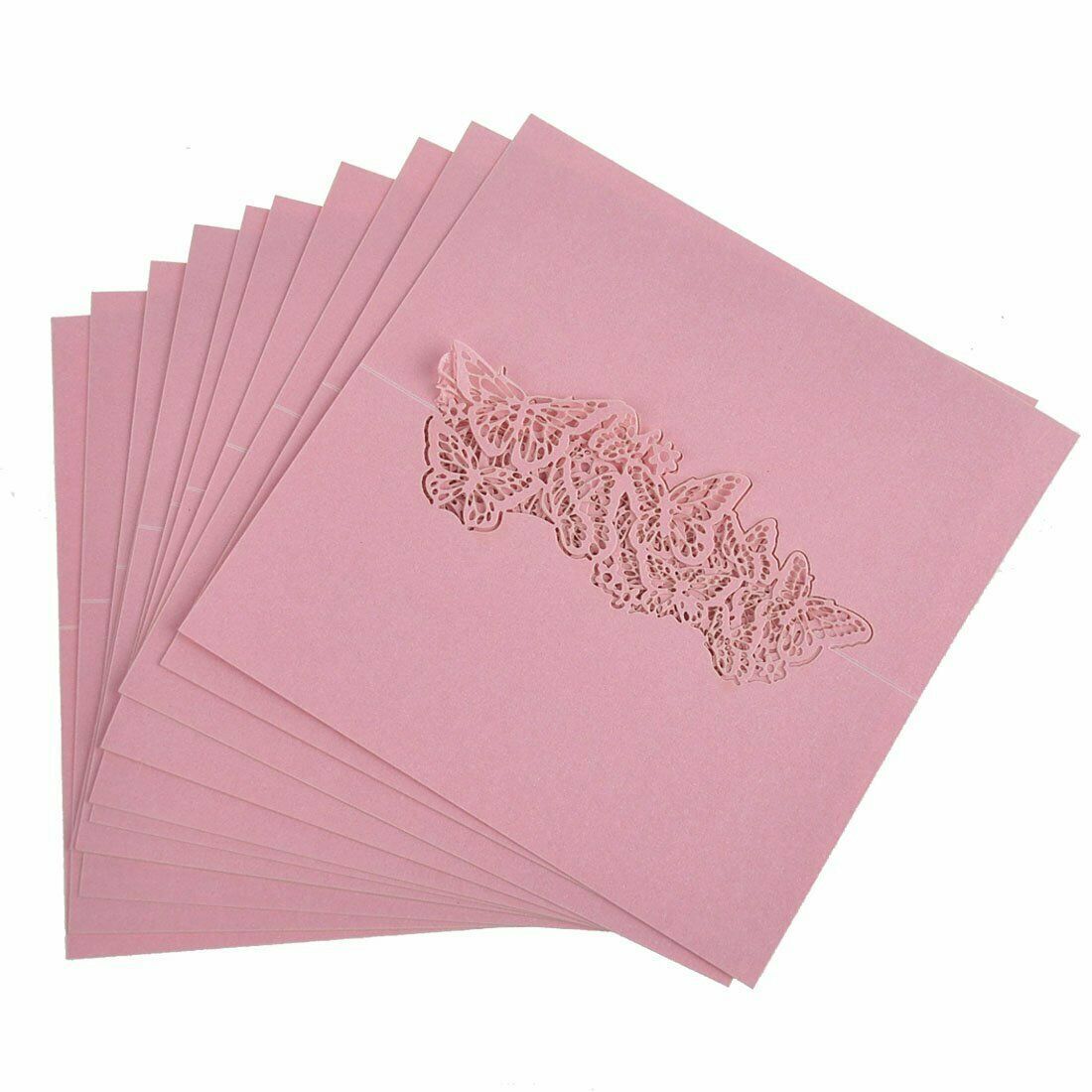 50 Butterflies Name Cut Out Place Cards Wedding Cards