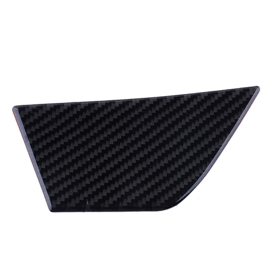 Carbon Fiber Seat Button Trim Inner Door Panel Cover Fit for Benz C W204 2007-13