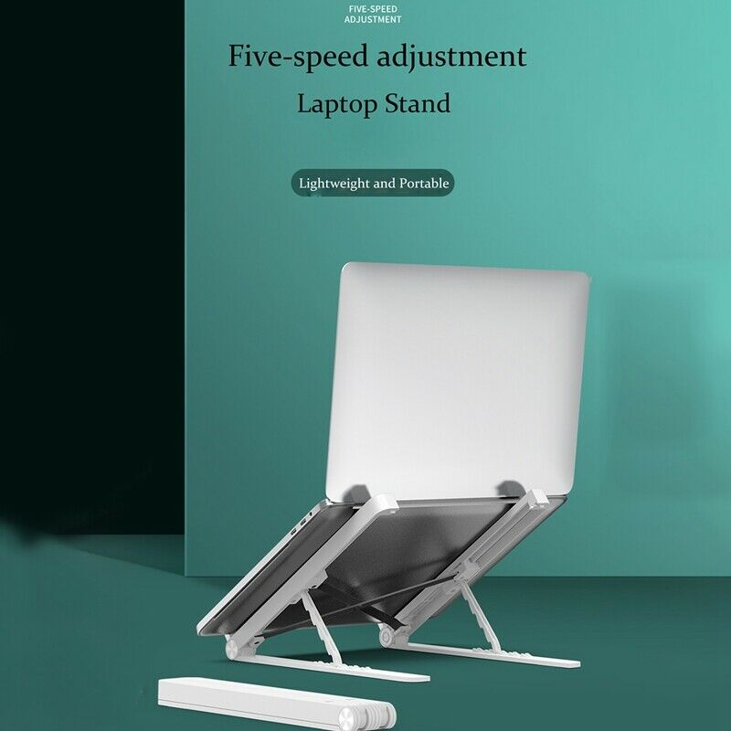 Foldable Laptop Stand for MacBook Pro ebook Ipad Stand Portable Anti-Slip HeatK7
