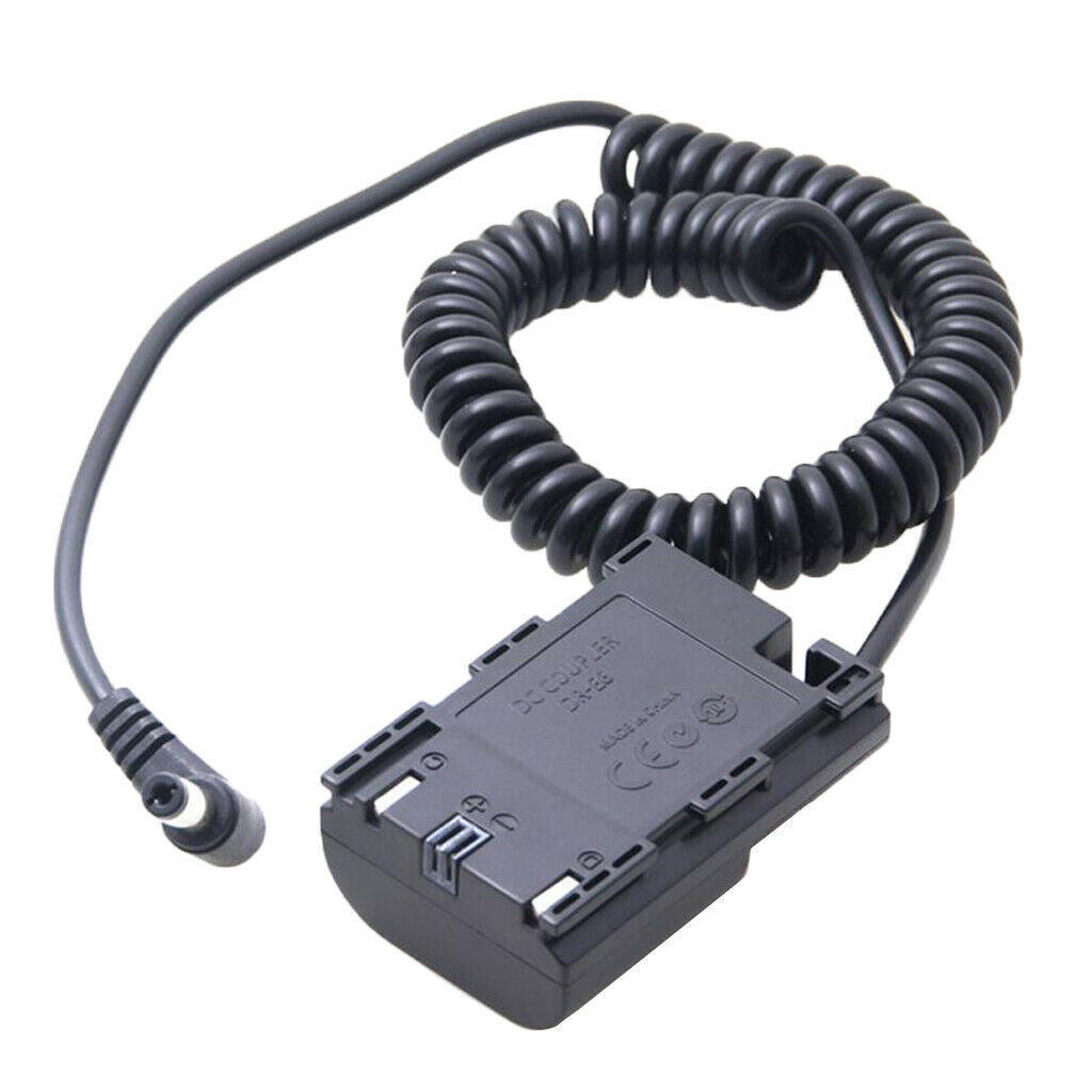 Power Coupler DC Dummy Battery Pack DC Coupler DR-E6 for Canon DSLR Camera