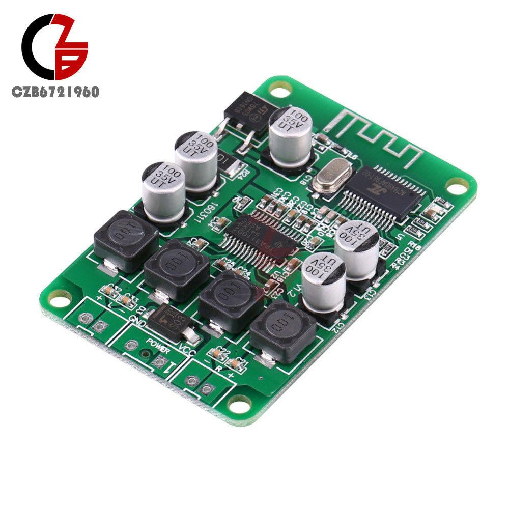 TPA3110 2×15W Bluetooth Receiver Power Amplifier Board Speaker DC 12/24V 15W+15W